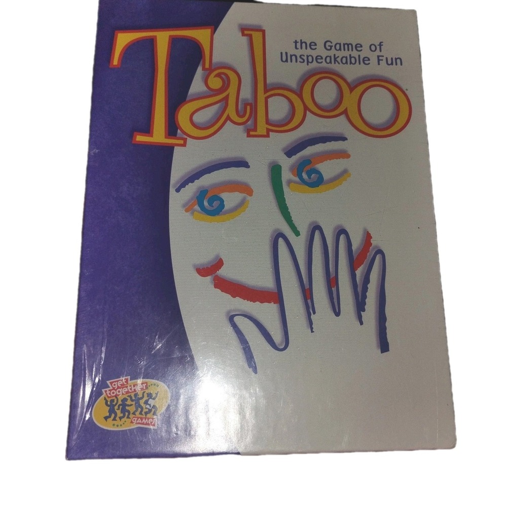 Vintage Taboo Board Game by Milton Bradley 2000 Brand‎ NEW Factory-sealed Y2K